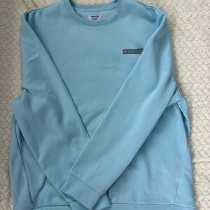 Hurley Men's Sky Blue Crewneck Sweater
